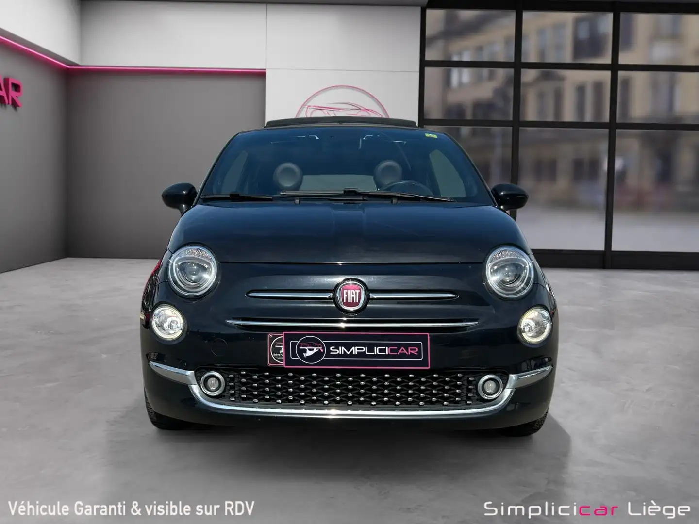 Fiat 500C 1.0i MHEV *GARANTIE 12 MOIS* Noir - 2