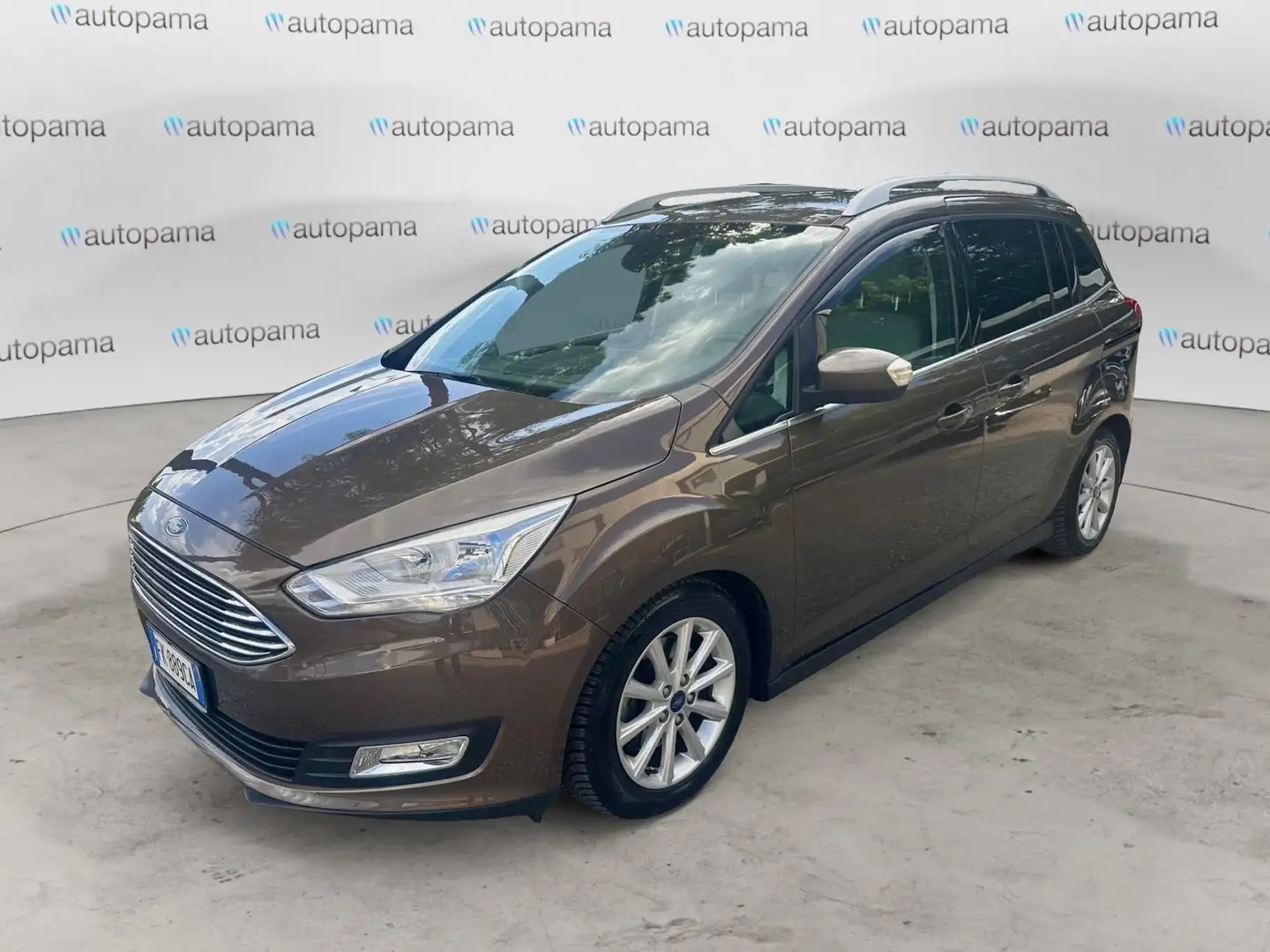 Ford C-Max 1.5 TDCi 120CV Powershift Start&Stop Titanium Marrone - 2