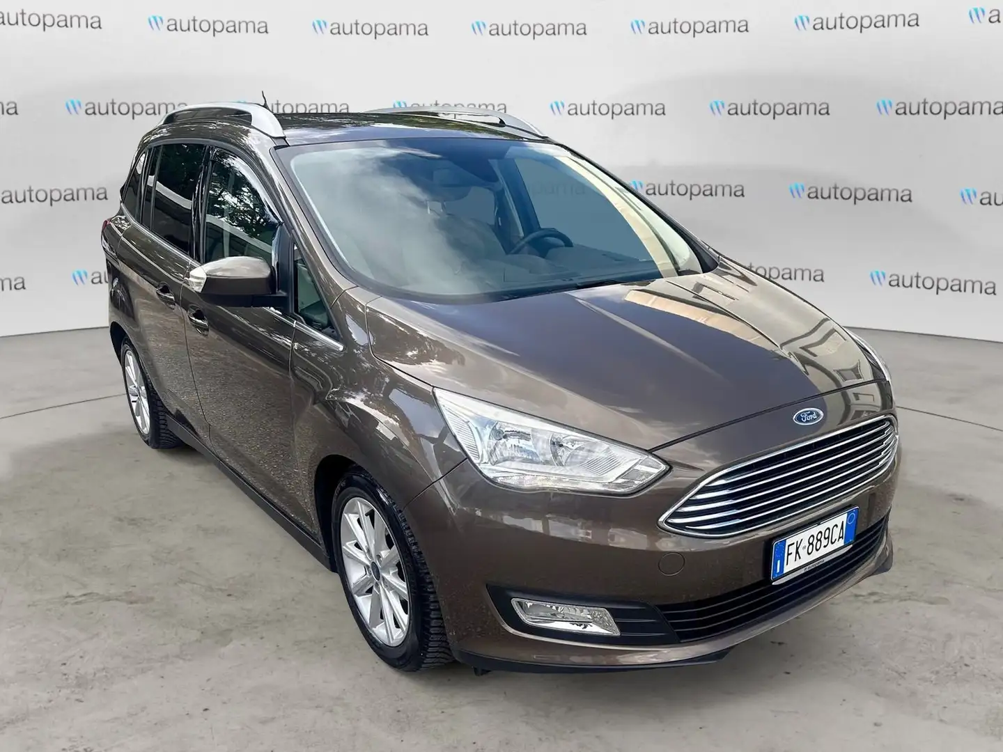 Ford C-Max 1.5 TDCi 120CV Powershift Start&Stop Titanium Marrone - 1