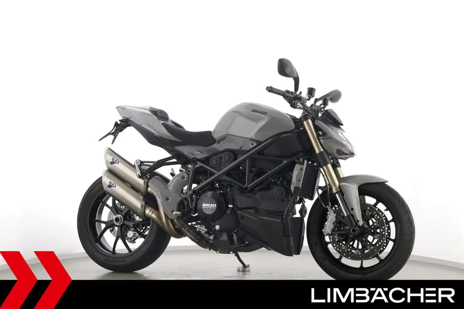 Ducati Streetfighter 848 - Termignoni, Carbon, uvm Grau - 1