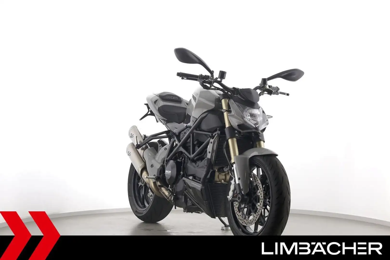 Ducati Streetfighter 848 - Termignoni, Carbon, uvm Grau - 2