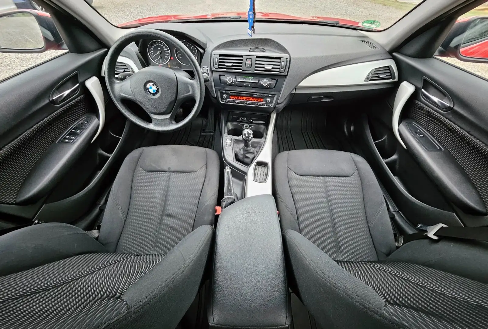 BMW 116 i 5-Türig KLIMA+BORDCOMPUTER+EFH+HU/AU NEU Piros - 2
