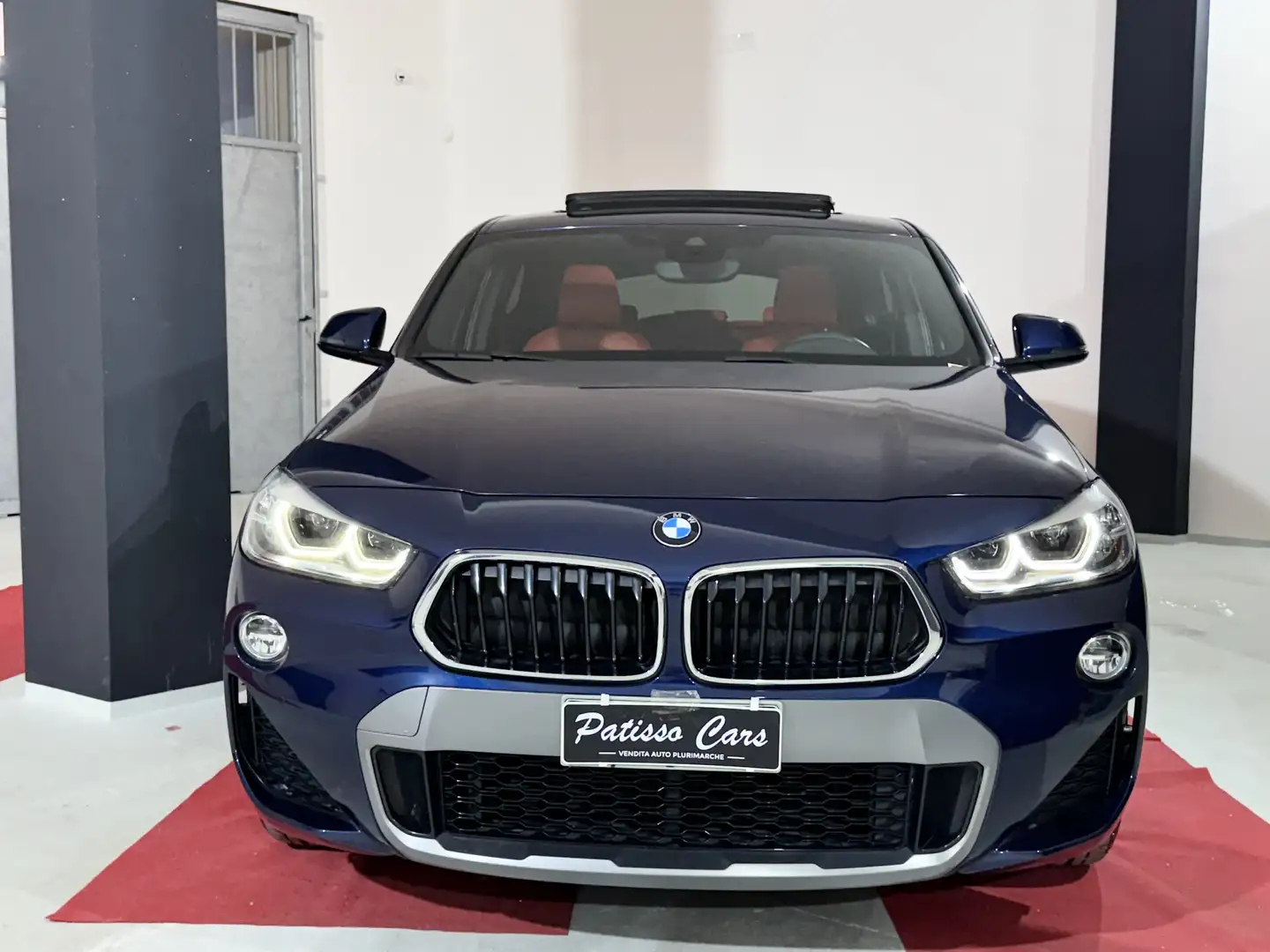BMW X2 xdrive20d M-Sport X TETTO PELLE ROSSA - 2