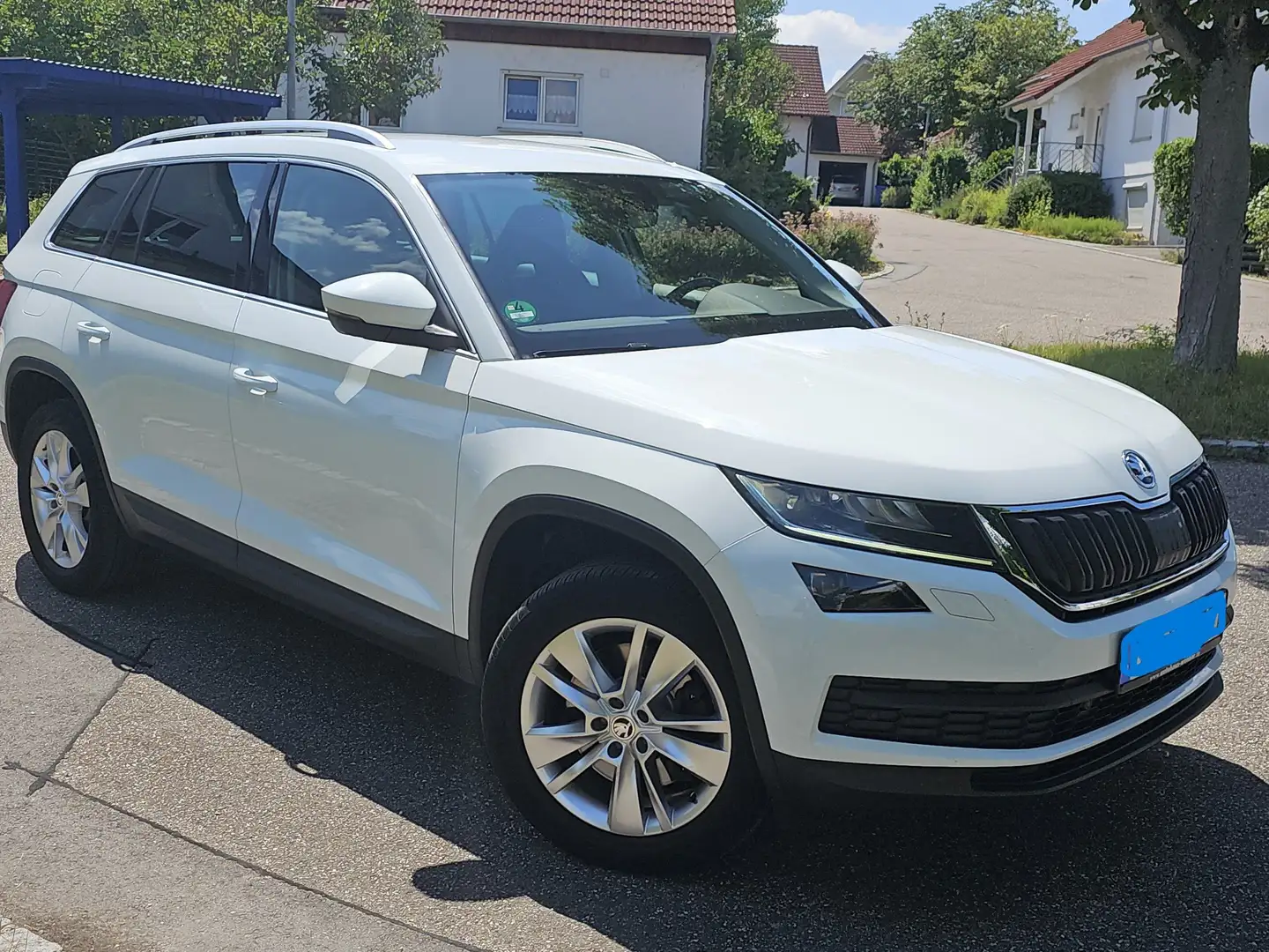 Skoda Kodiaq Kodiaq 2.0 TDI 4x4 DSG Style Weiß - 1