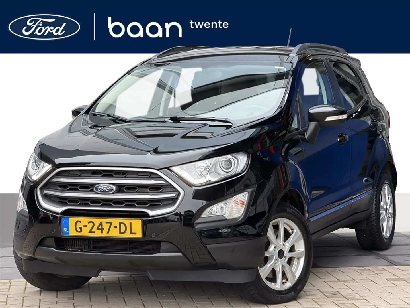Ford EcoSport 1.0 EcoBoost Trend Ultimate | Trekhaak | All Seaso Zwart - 1
