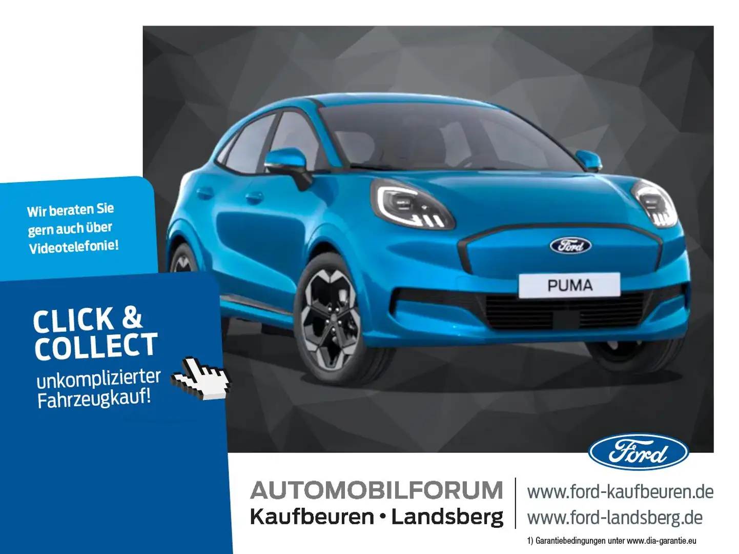 Ford Puma Gen-E Premium  B&O NAVI SHZ CAM Blau - 1