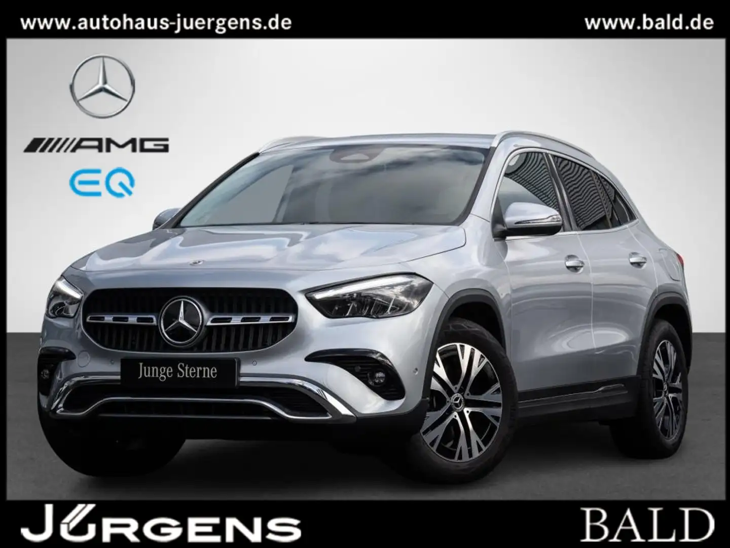 Mercedes-Benz GLA 200 d Progressive+/AHK/Kamera/LED/Keyl/18" Zilver - 1
