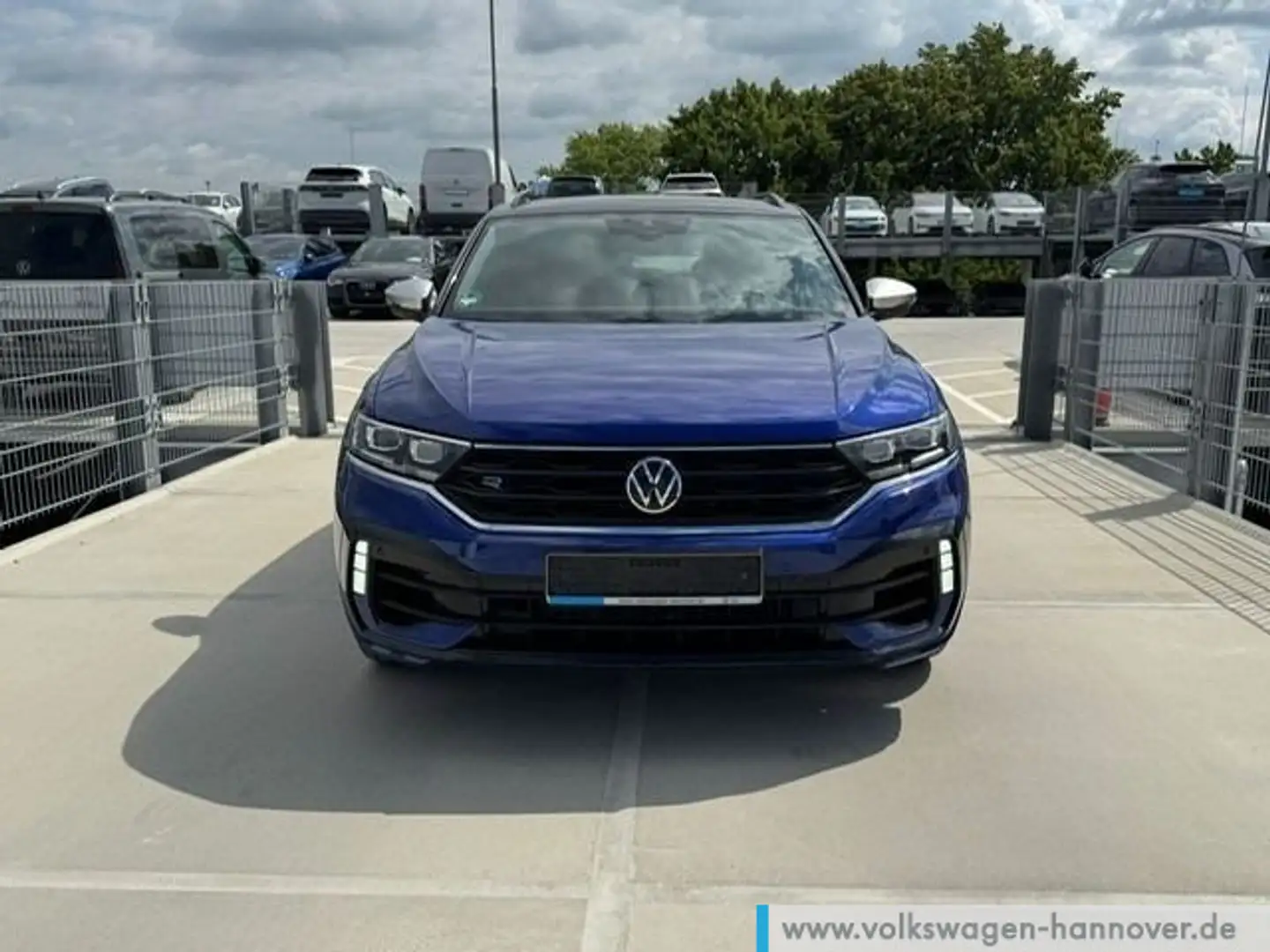 Volkswagen T-Roc R 2.0 TSI DSG 4-Motion Navi AHK LED Leder Blau - 2
