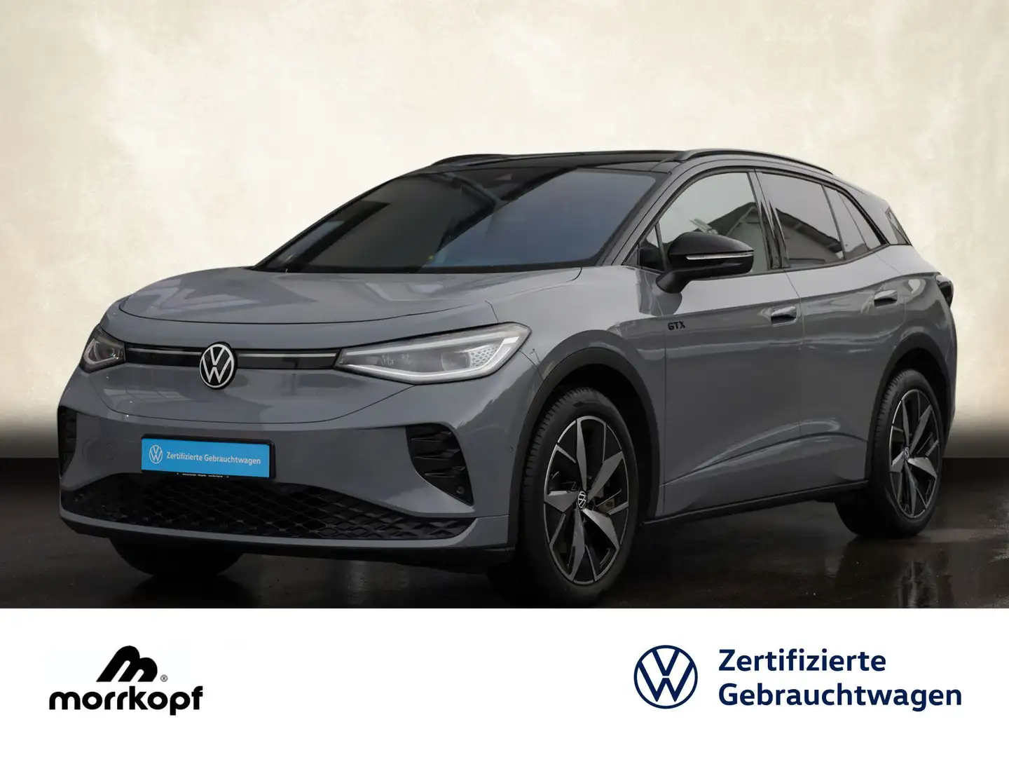 Volkswagen ID.4 GTX +AB 3,99ZINS+NEU 62.795+ Sportpaket Navi Gris - 2