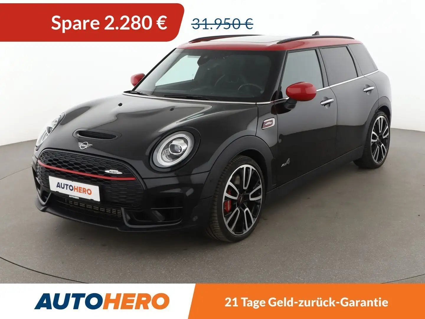 MINI John Cooper Works Clubman John Cooper Works ALL4 Aut.*NAVI*LED*ACC*H&K* Schwarz - 1