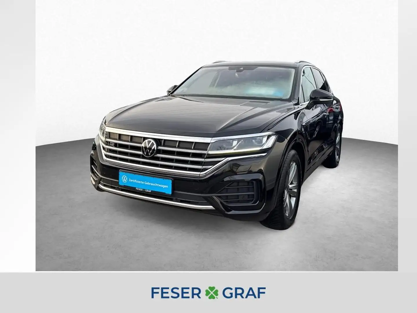 Volkswagen Touareg ELEGANCE 3.0TDI V6 4M ACC KAM LED AHK Noir - 1