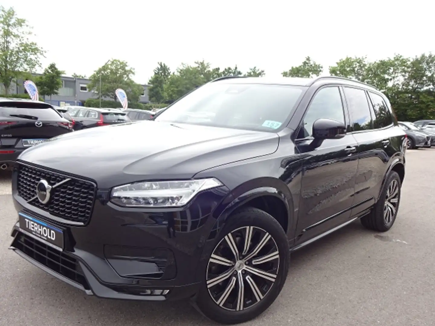 Volvo XC90 B5 Ultimate Dark AWD AHK 7 Sitze ACC HUD Schwarz - 2