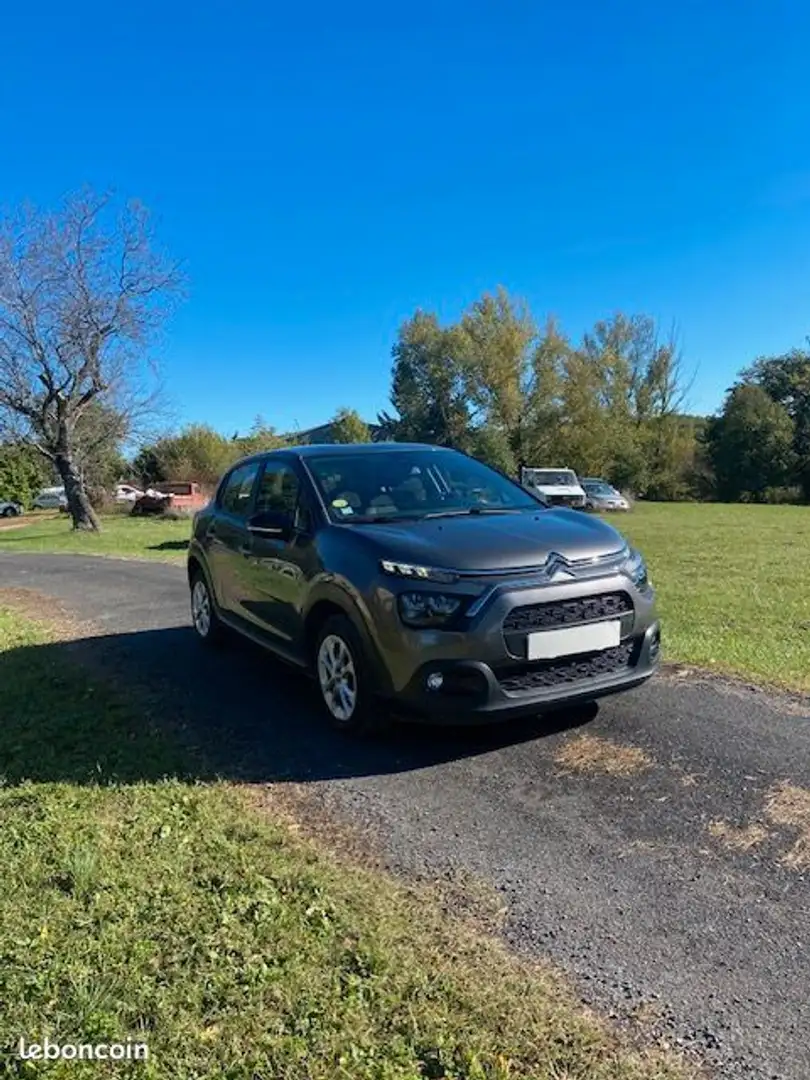 Citroen C3 v4 bhdi 100 bvm6 feel business Gris - 2