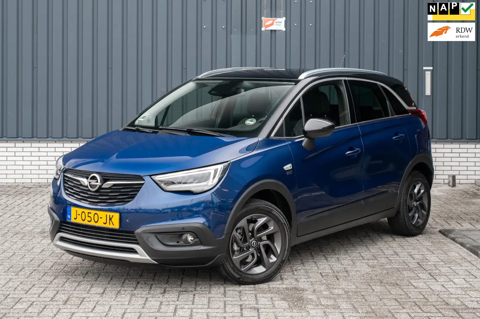 Opel Crossland X 1.2 Turbo Edition 2020*Navigatie*Camera* Blauw - 1