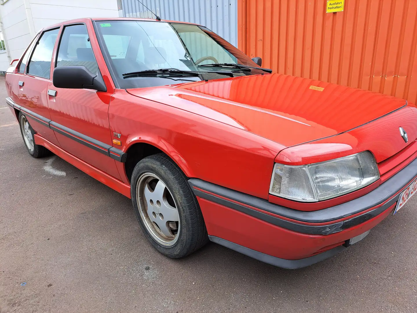 Renault R 21 GTI 12V Tüv+H Kennzeichen original Zustand Rot - 1