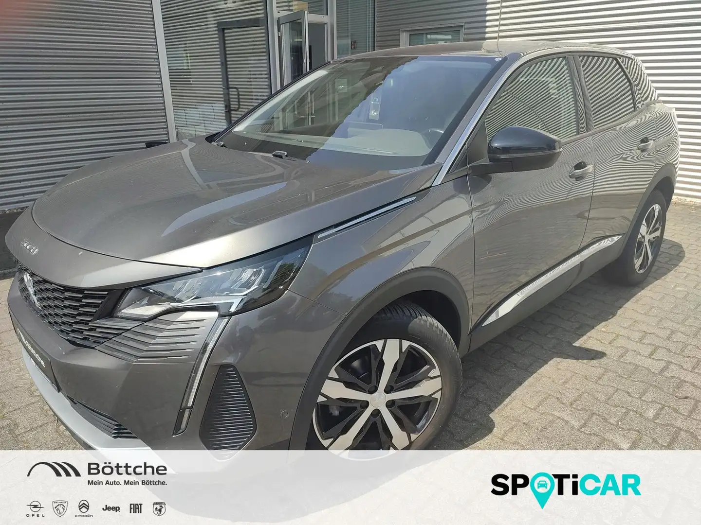 Peugeot 3008 1.2 12V e-THP / PureTech,Klima,Kamera,PDC,SHZ,Star Gris - 1