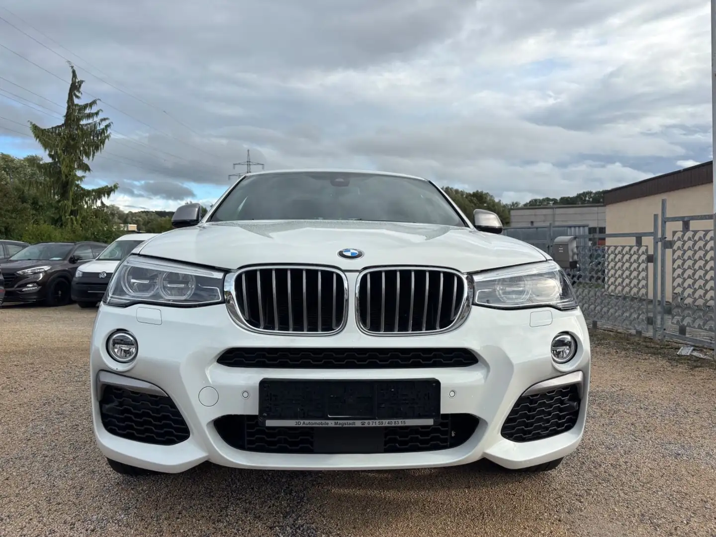 BMW X4 M40i,S-Dach,Head-Up,Volled.,AHK,TOP Blanc - 2