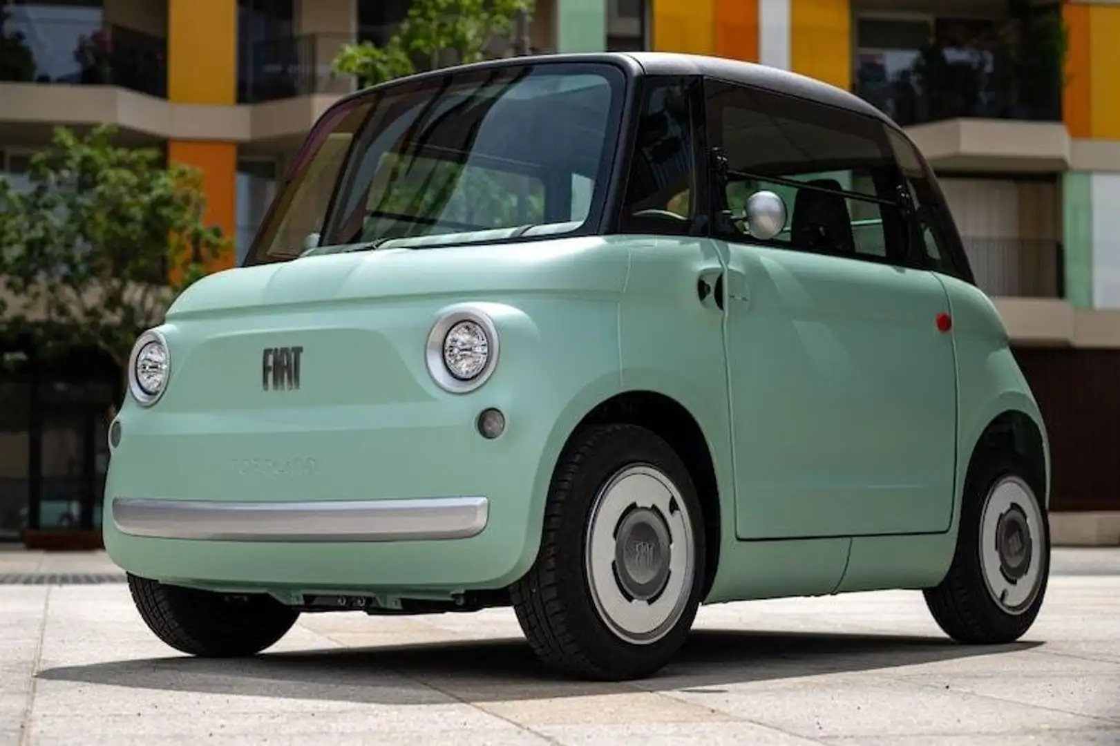 Fiat Topolino Groen - 2