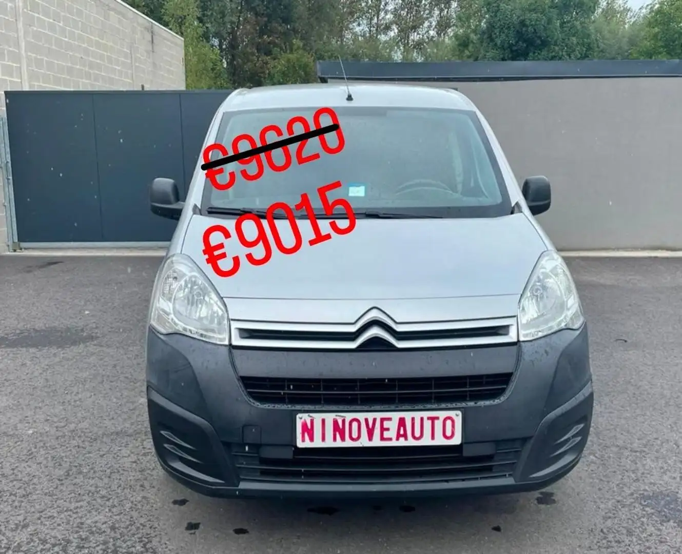 Citroen Berlingo 1.6d HDI* LICHTE VRACHT AIRCO €7950+21%TVA Grijs - 1