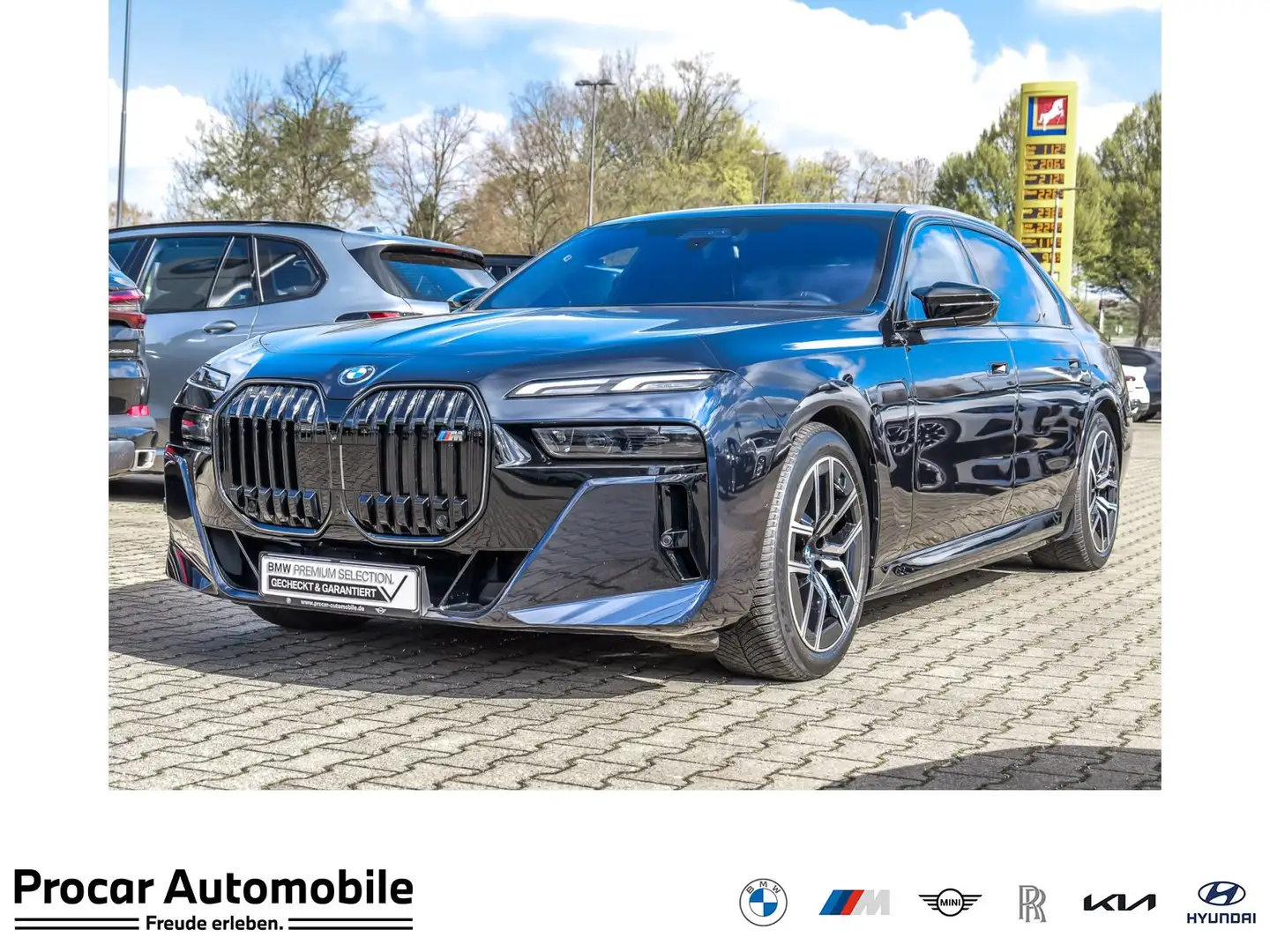 BMW 760 M760e xDrive Sky Lounge TV+Fond Autobahnass. Mass Negro - 1