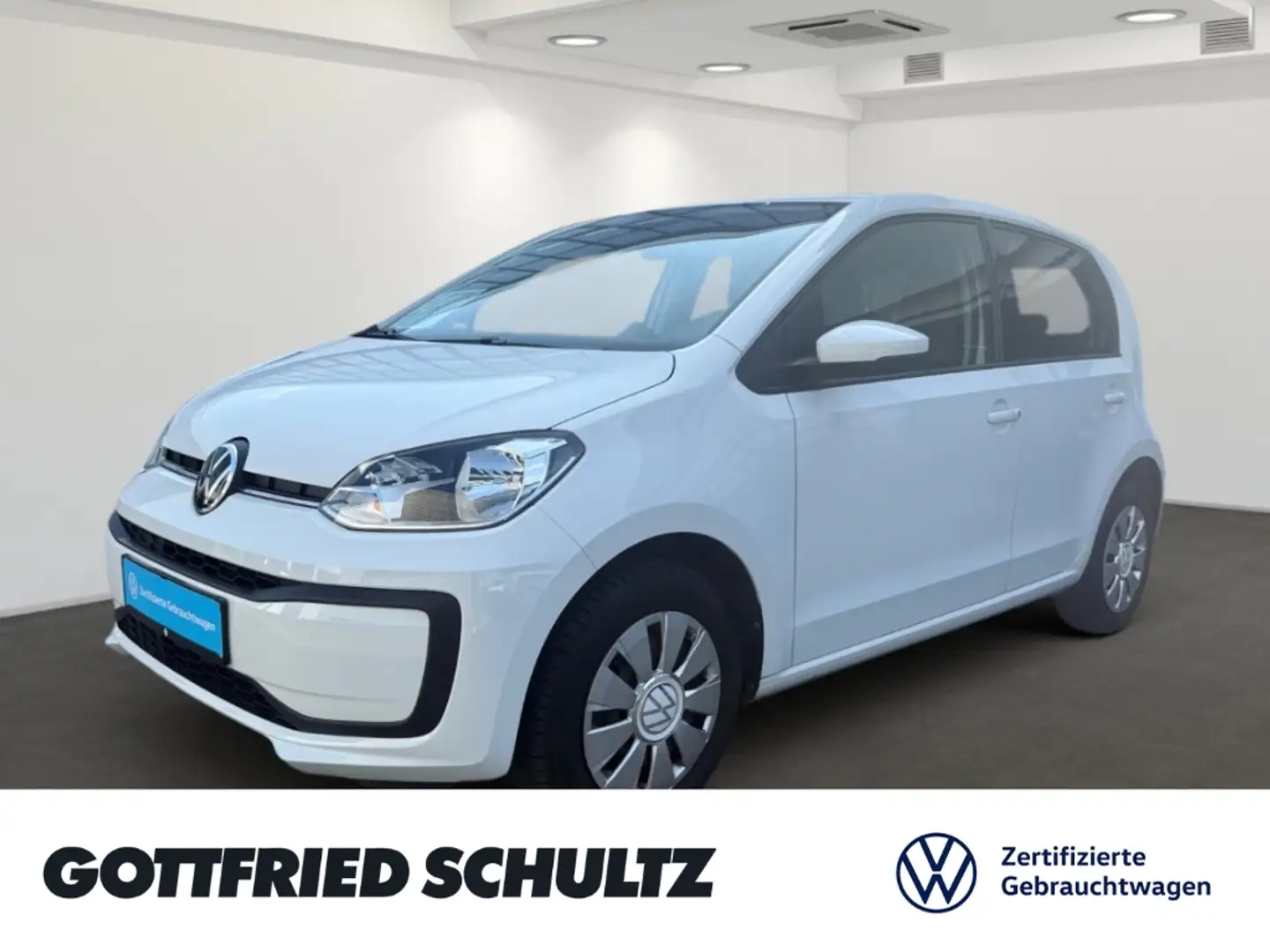 Volkswagen up! 1.0 MAPS  MORE DAB KLIMA ALLSEASON Basis Weiß - 1