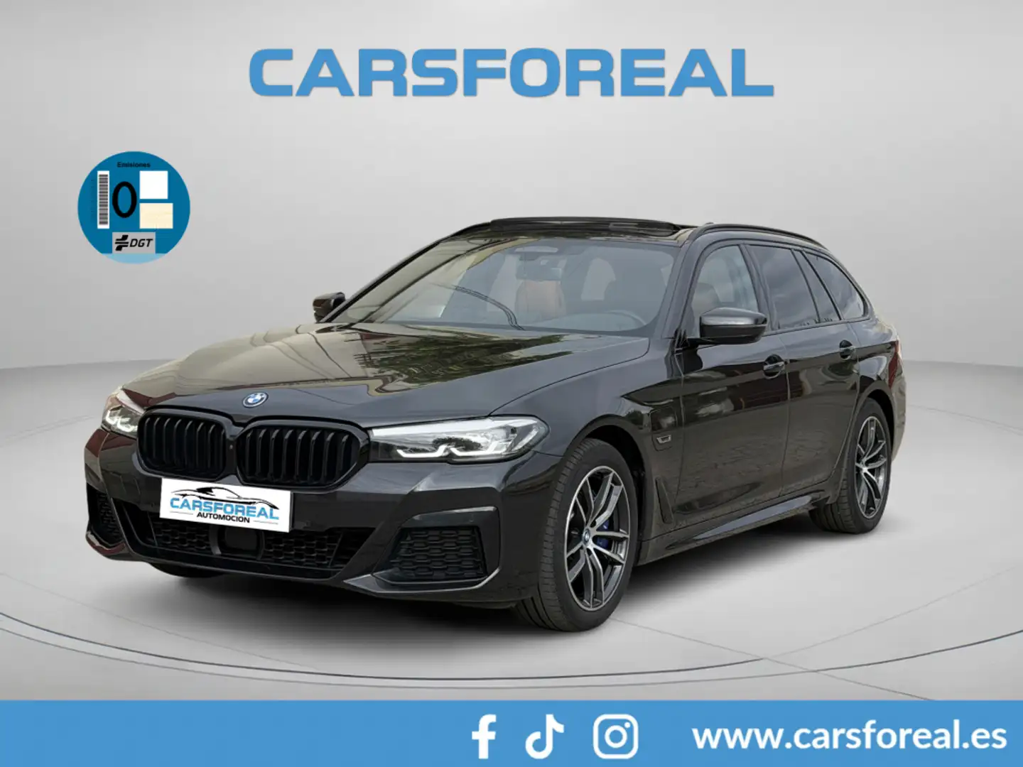 BMW 530 530e Touring M Sport Pro Gris - 2