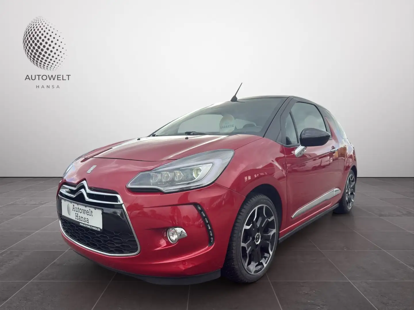 Citroen DS3 CITROEN DS3/73t.KM/LED/CABRIO/SPORTSITZE Rouge - 2