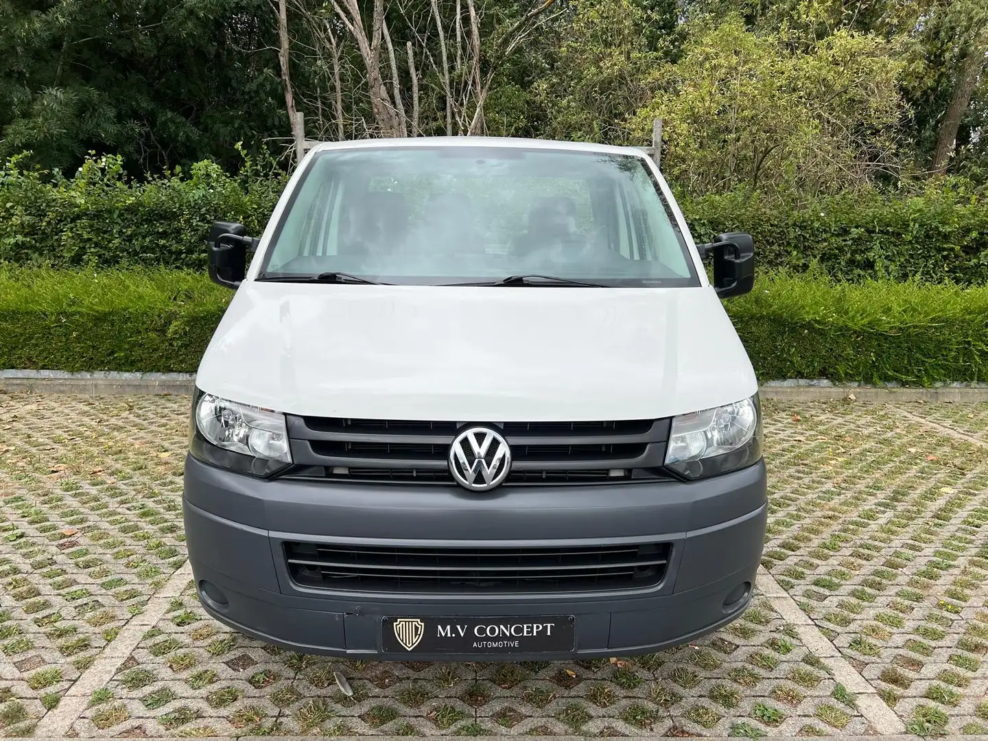 Volkswagen T5 Transporter ***BENNE***FULL HISTO VW*** Blanc - 2