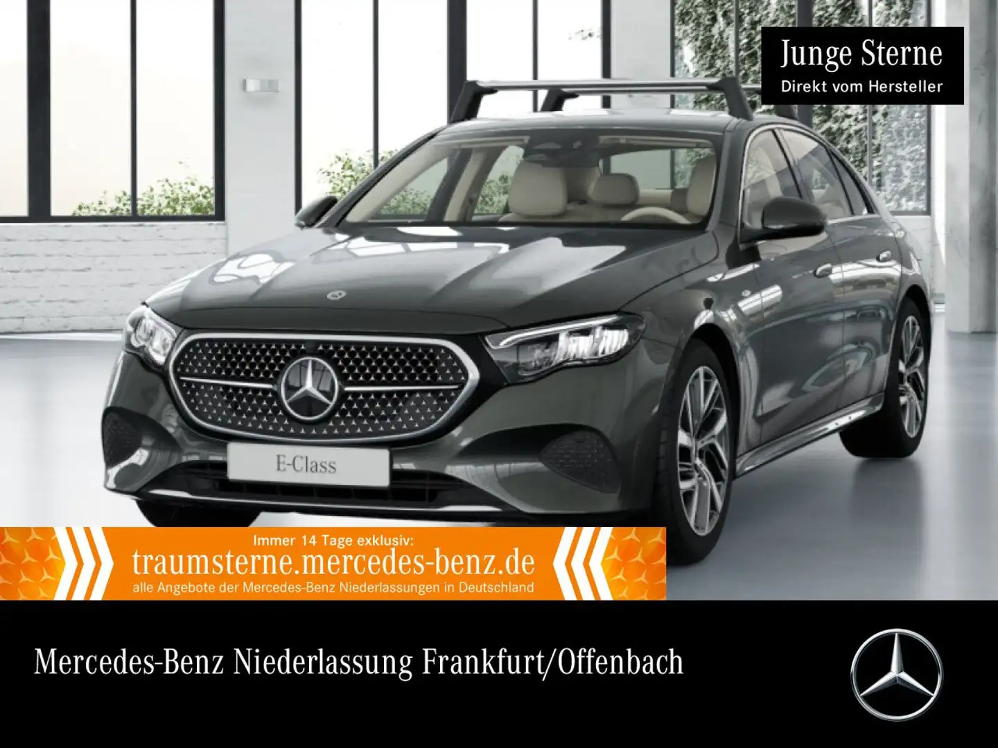 Mercedes-Benz E 300 e Hybrid Avantgarde Distr+ LED AHK Kamera 9G Grau - 1