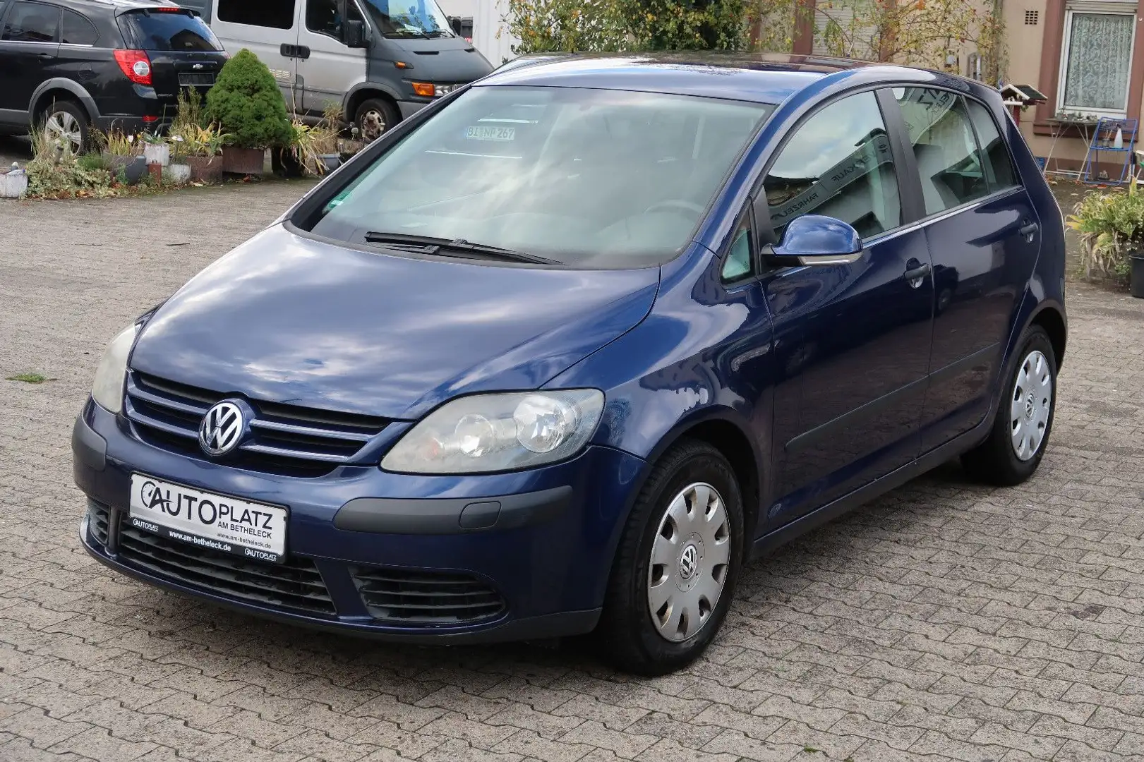 Volkswagen Golf Plus 1.9TDI *AUTOMATIK *SITZHEIZ. *AHK Blau - 2
