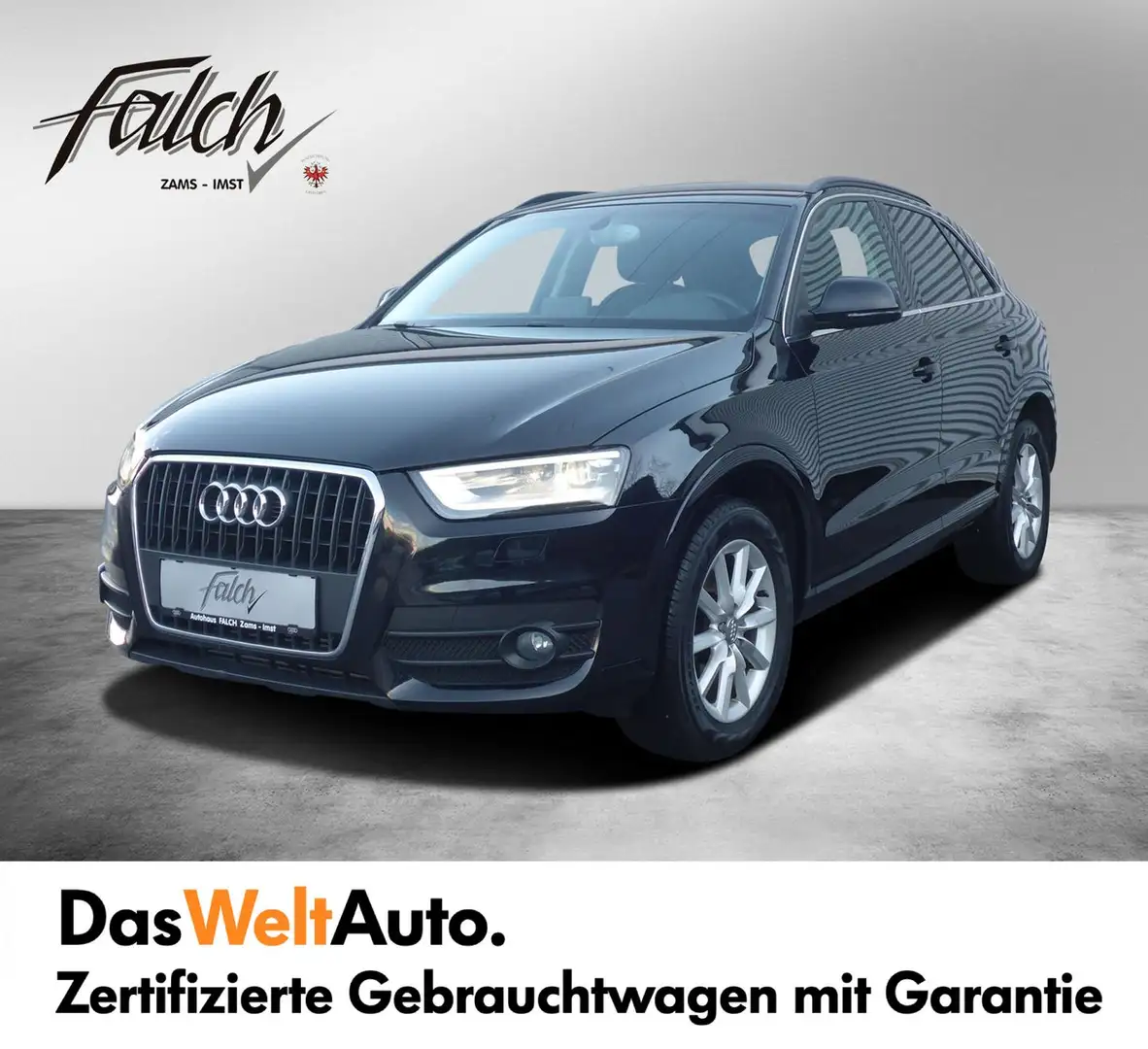 Audi Q3 2.0 TDI Zwart - 1