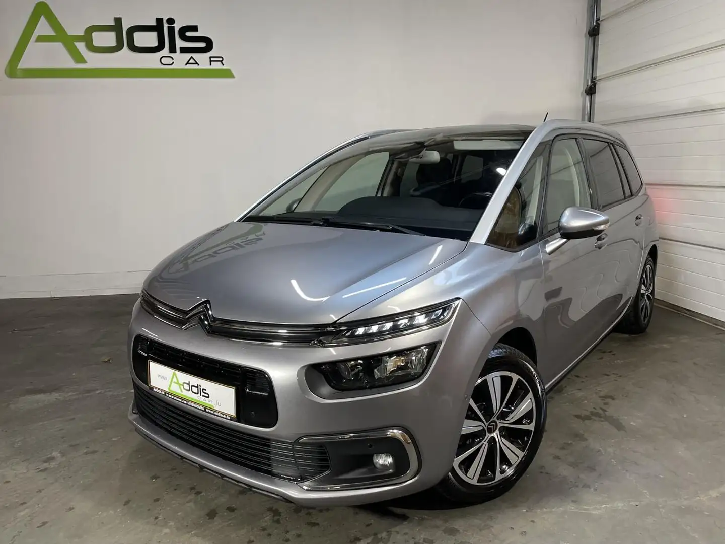 Citroen Grand C4 Picasso 1.5 BlueHDI 130 SHINE GPS BLUETOOTH 7PL Gris - 1