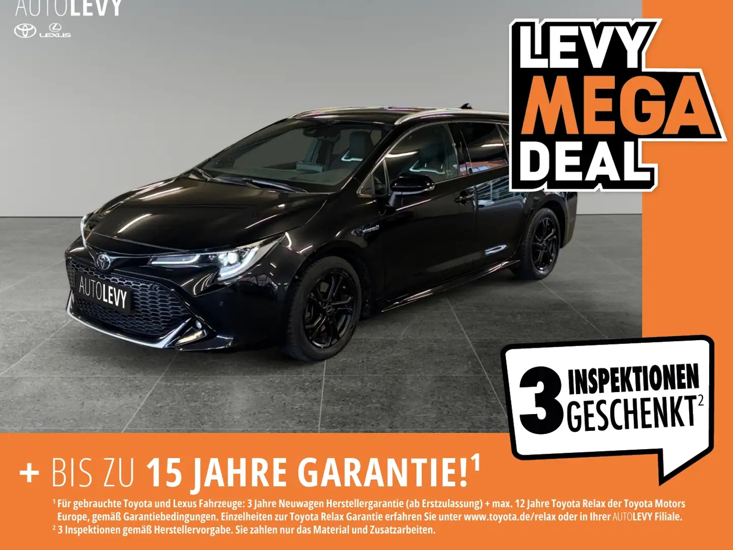 Toyota Corolla Touring Sports 2.0 Hybrid GR-Sport *PANO* Negru - 1