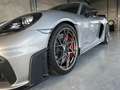 Porsche 718 GT4 RS Nieuwstaat 9.000 km Weissach Package Srebrny - thumbnail 12
