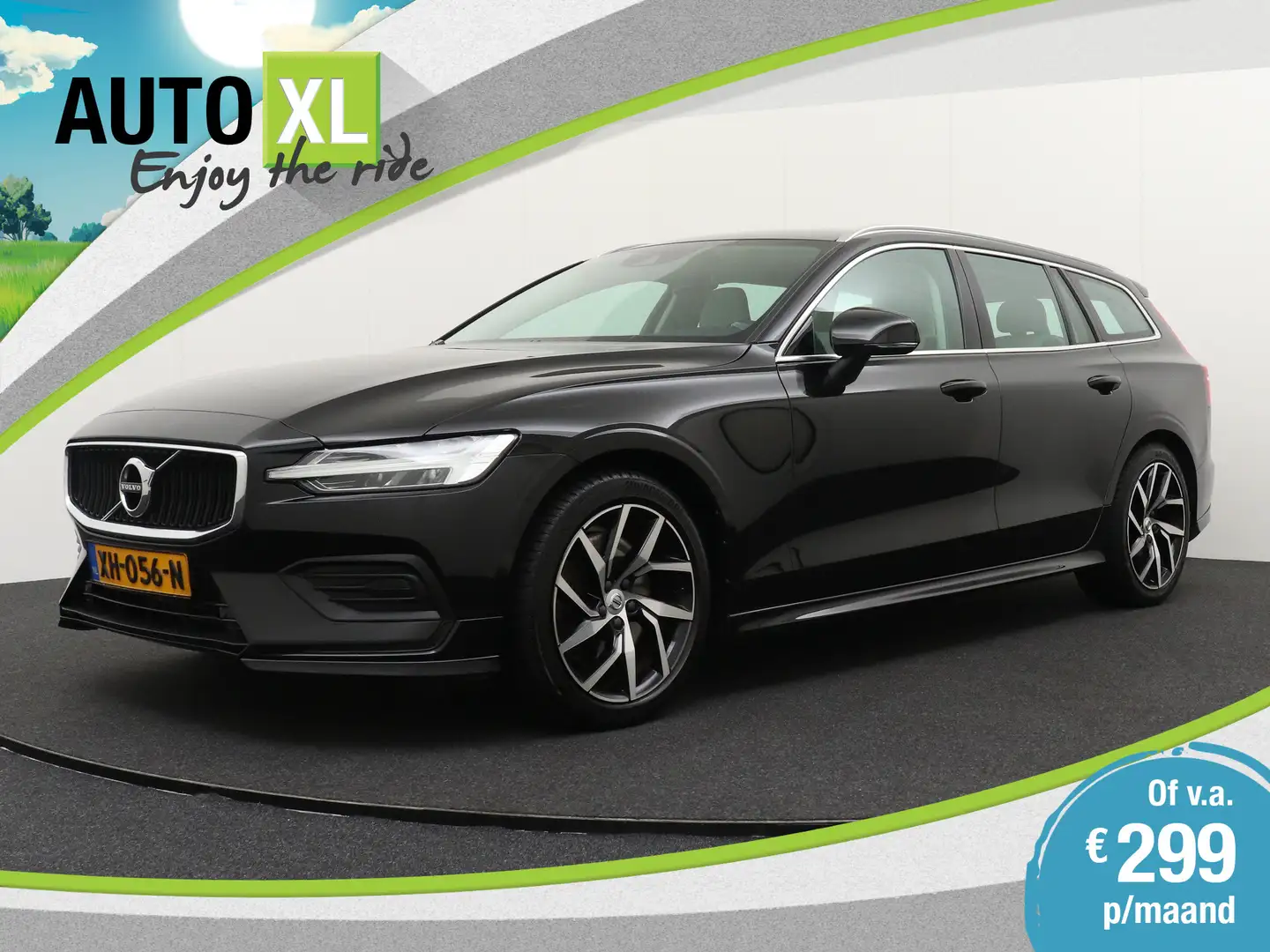 Volvo V60 2.0 T5 Business+ 251 PK Trekhaak Carplay Navi LMV Noir - 1