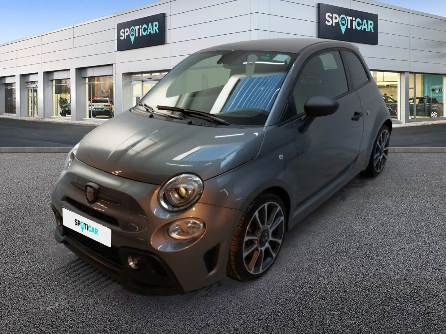 Abarth 595 1.4 T-Jet (EU6.4) Gris - 1