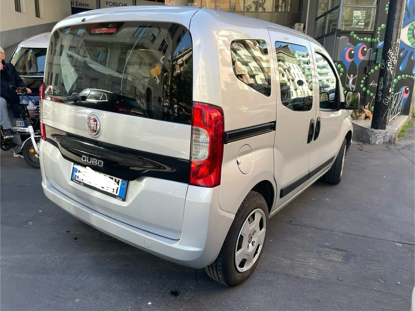 Fiat Qubo 1.4 8v Active 77cv Argent - 2