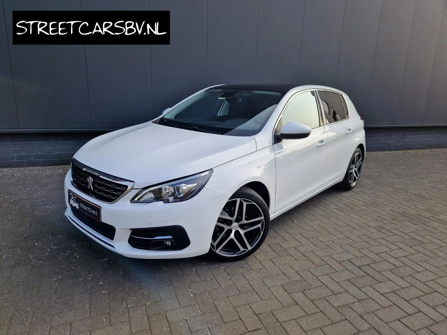 Peugeot 308 1.2 Allure 130pk aut. Panodak Weiß - 1