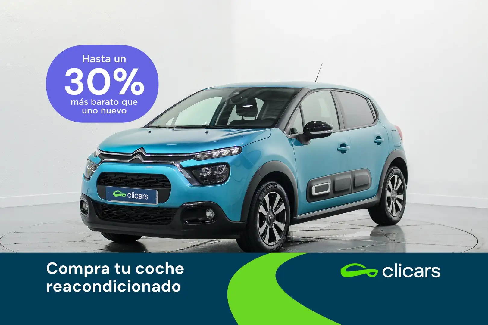 Citroen C3 Origin 1.2 PureTech S&S Max 110 Azul - 1