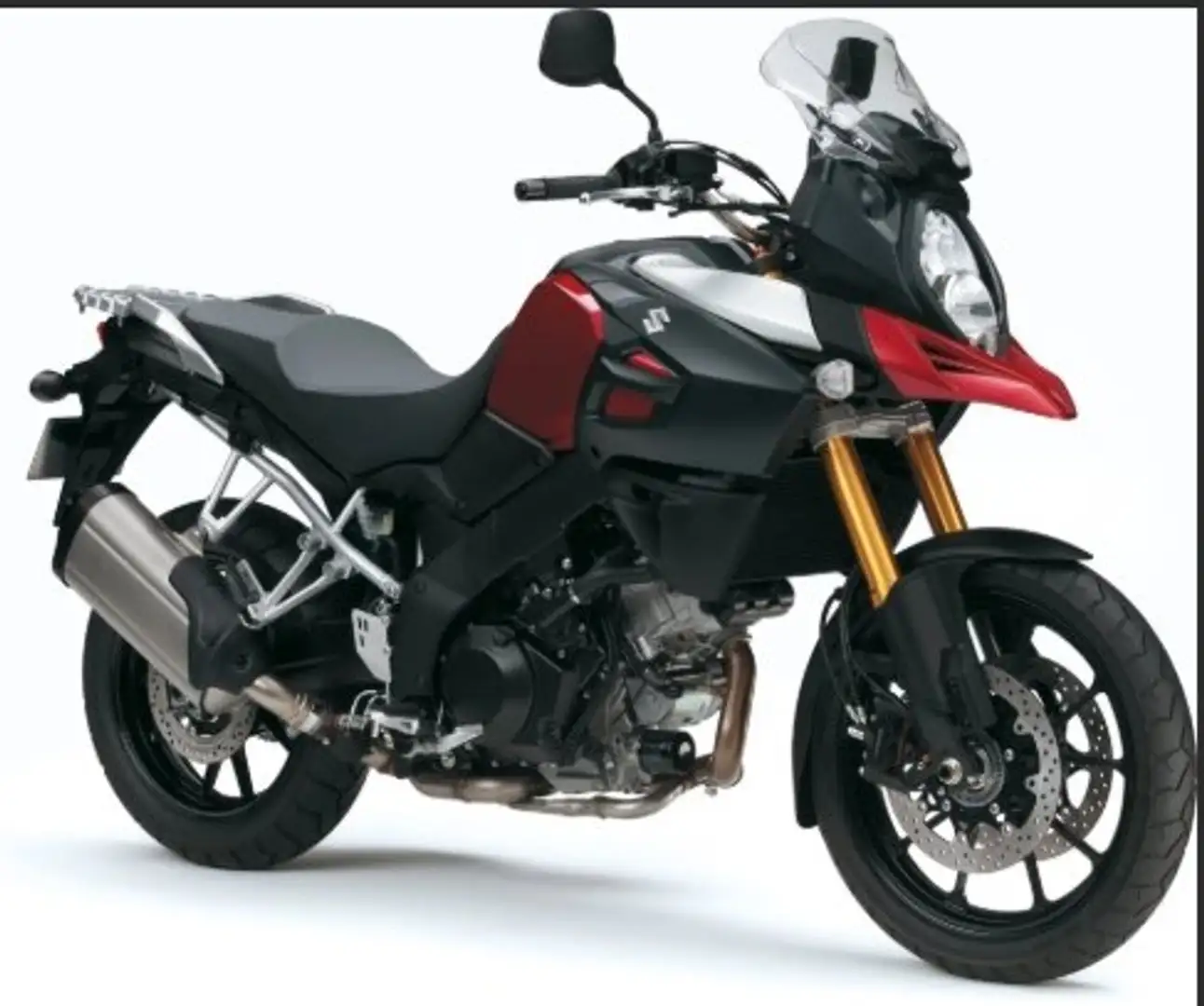 Suzuki V-Strom 1000 1.Hd, Scheckheft, TüV/AU/Inspektion NEU! Rood - 1