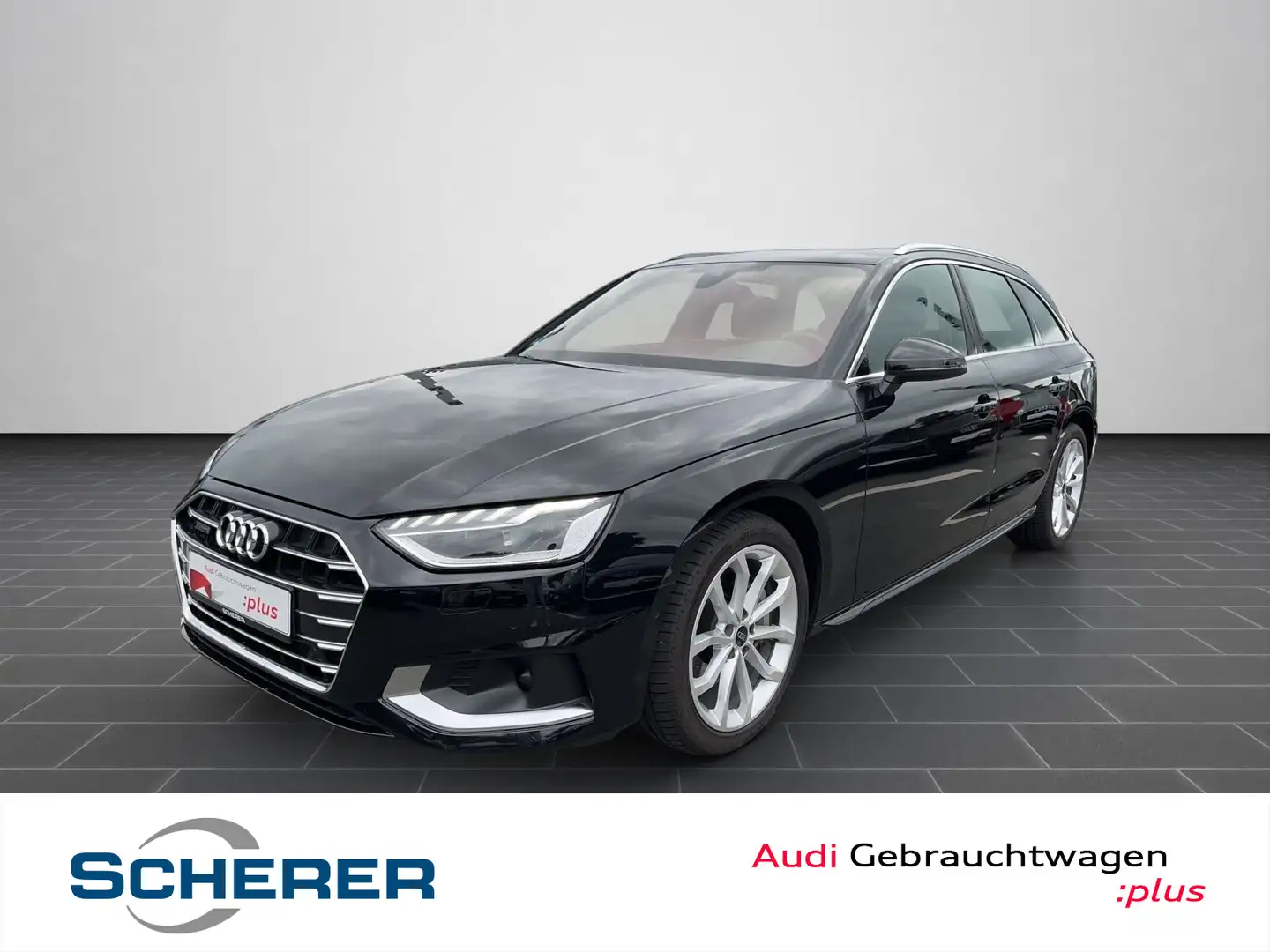 Audi A4 40 TDI quattro MATRIX PANO AHK HUD Schwarz - 1