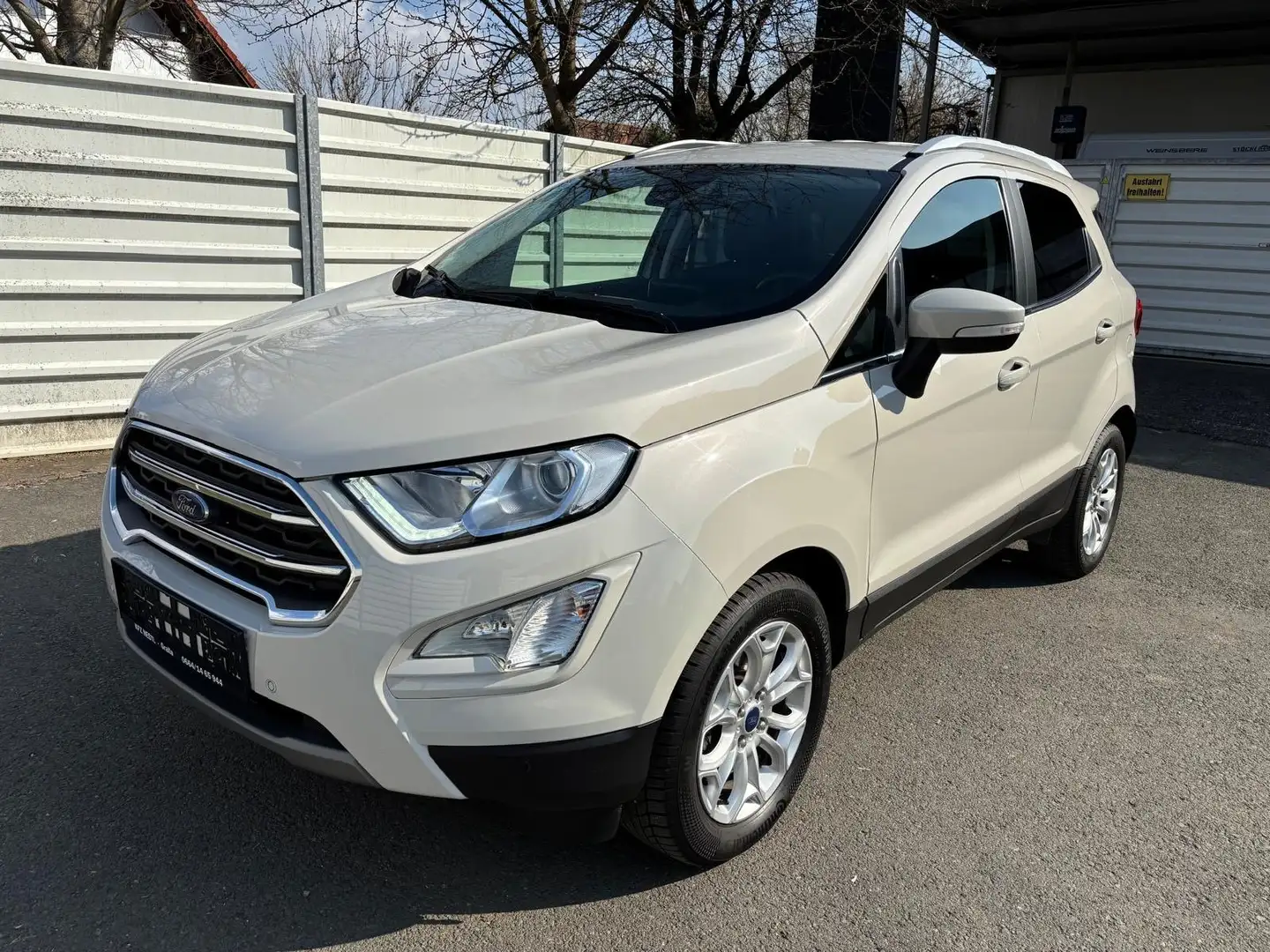 Ford EcoSport 1,0 EcoBoost Titanium Weiß - 1