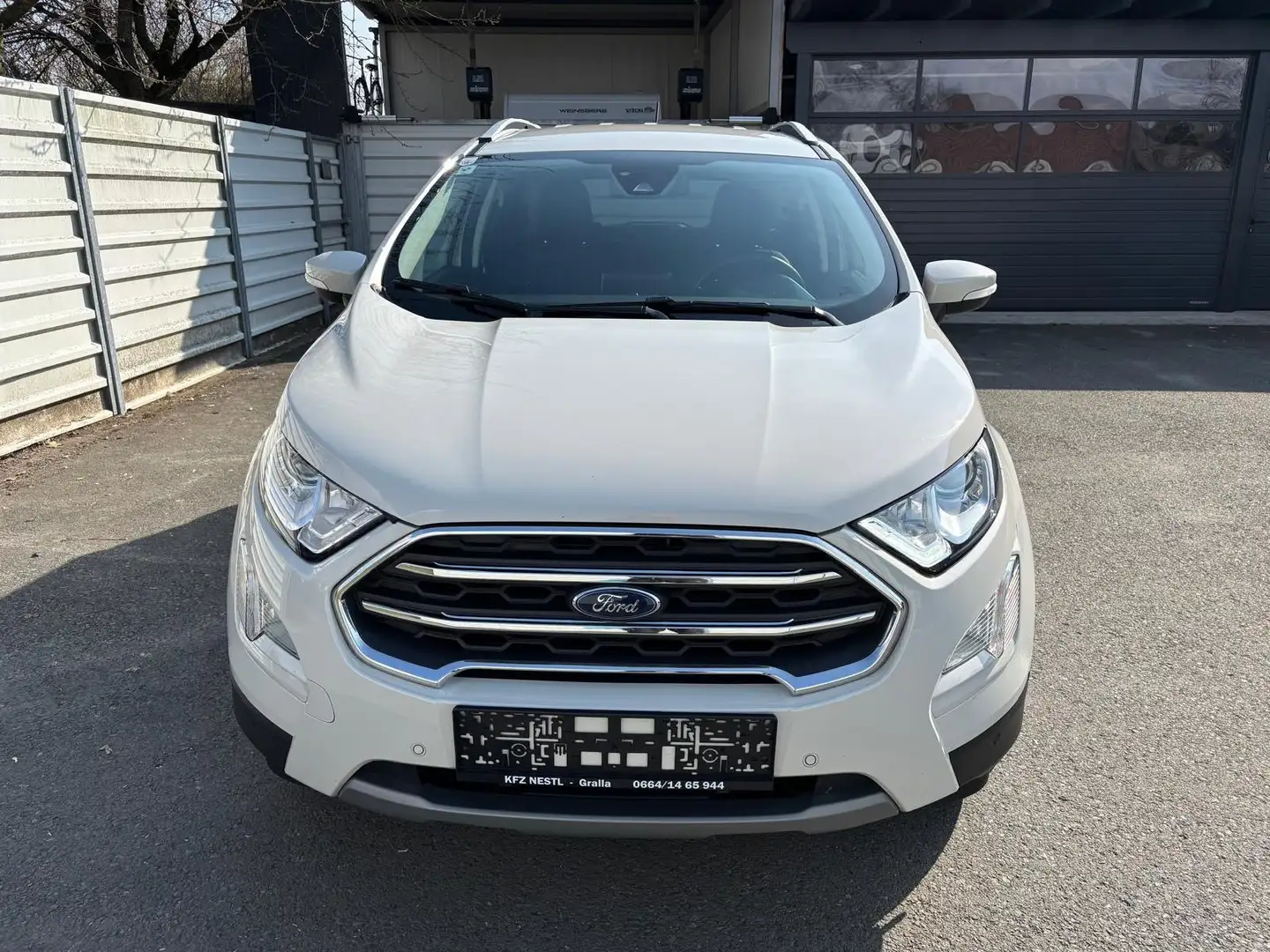 Ford EcoSport 1,0 EcoBoost Titanium Weiß - 2