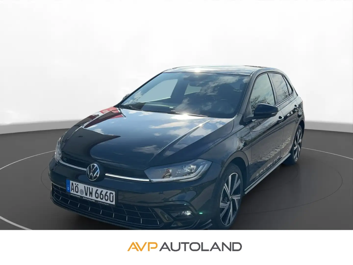 Volkswagen Polo 1.0 TSI R-Line | PANO | NAVI | BEATS | ACC Schwarz - 1