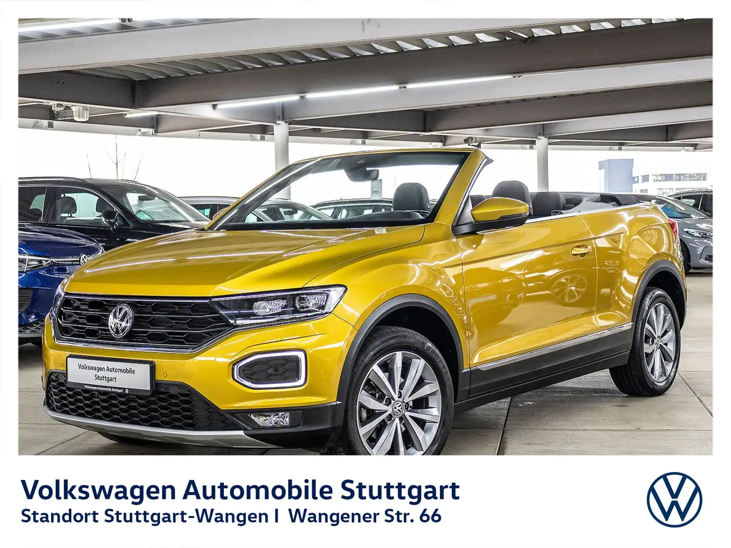 Volkswagen T-Roc Style 1.5 TSI DSG Navi LED ACC Gelb - 1