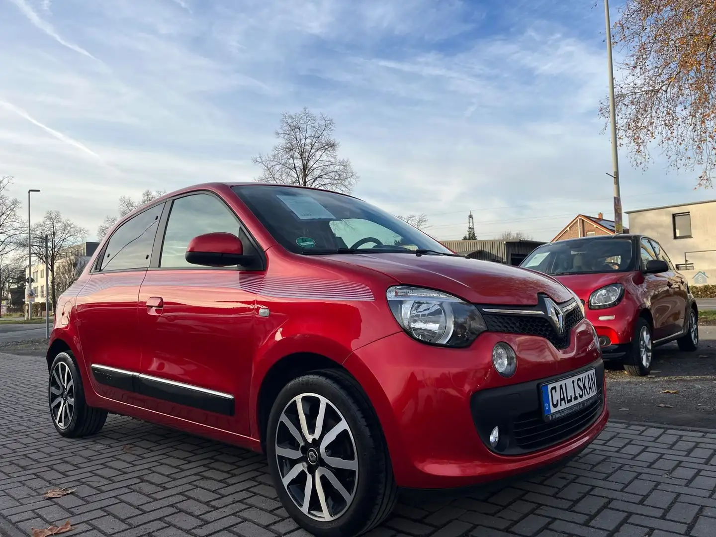 Renault Twingo Chic*1.Hand*Service+TÜV Neu Rot - 2