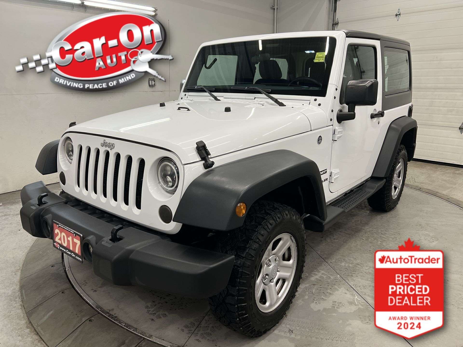 White 2017 Jeep Wrangler SUV / Crossover Automatic
