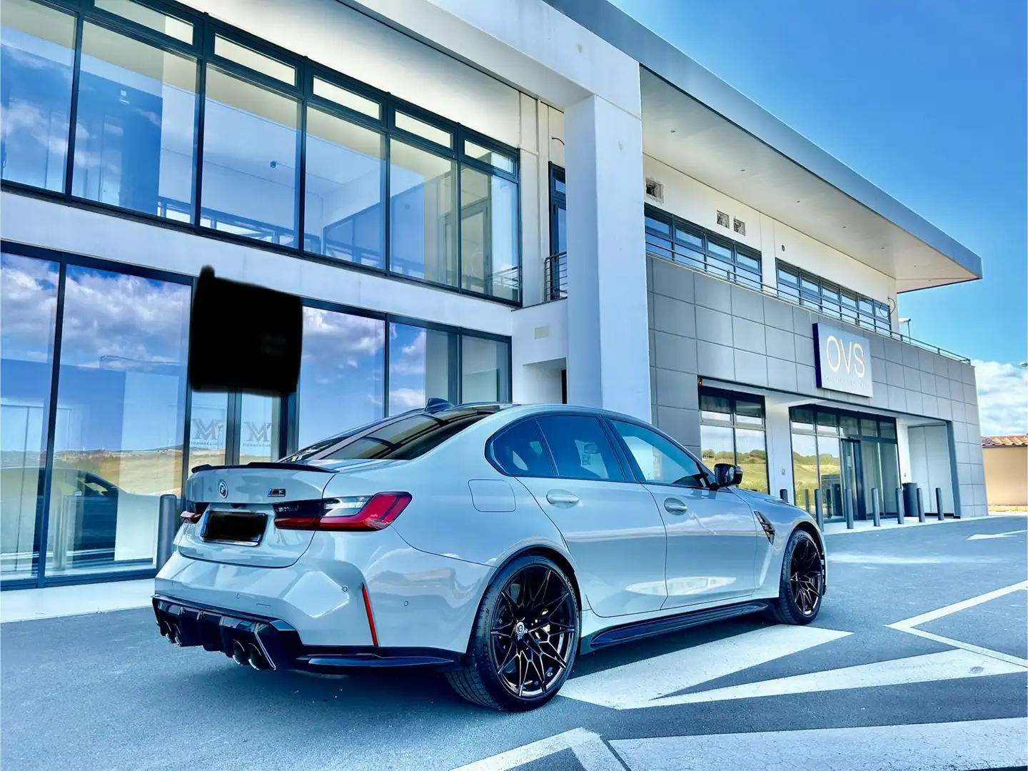 BMW M3 3.0 Competition M xdrive auto Grigio - 2
