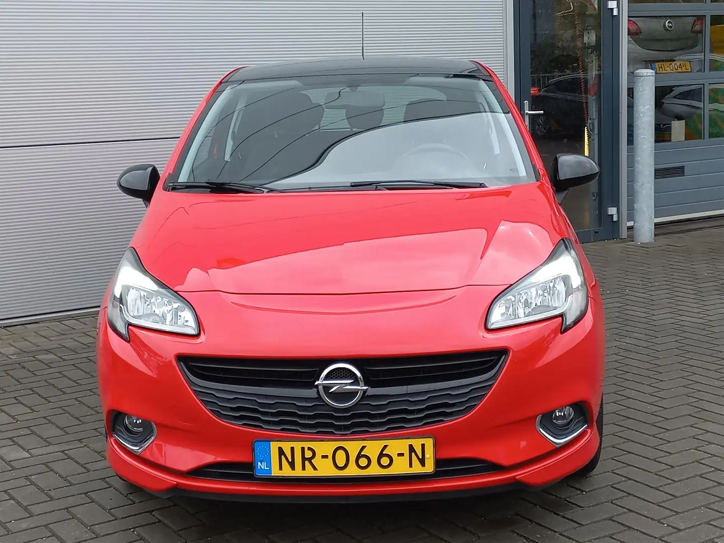 Opel Corsa 1.0T 90pk OPC-LINE | Airco | 17" Lm velgen | navig Rood - 2