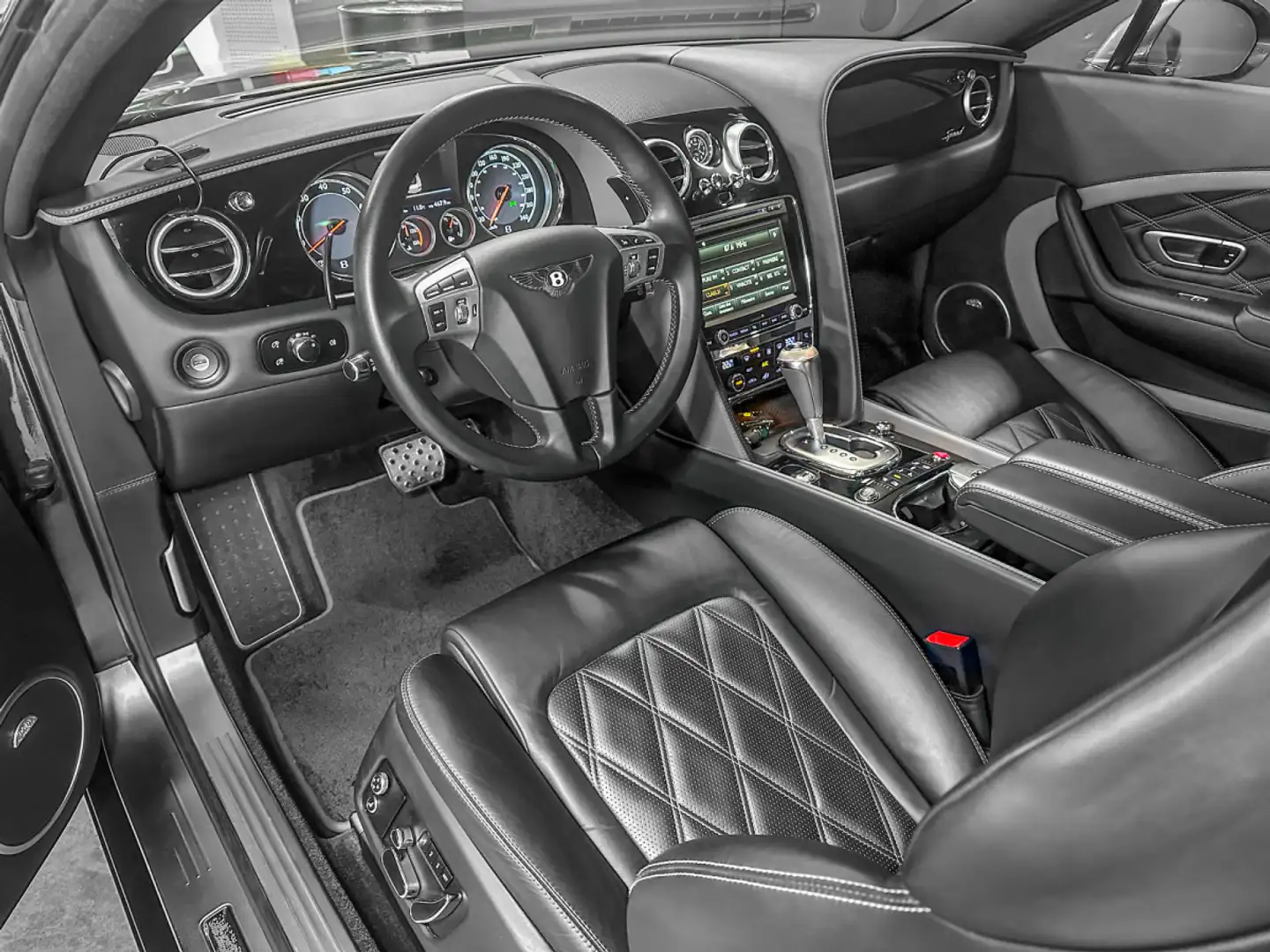 Bentley Continental GT Speed Continental GT 6.0 W12 Speed 4WD/Camera/21/K Gris - 2